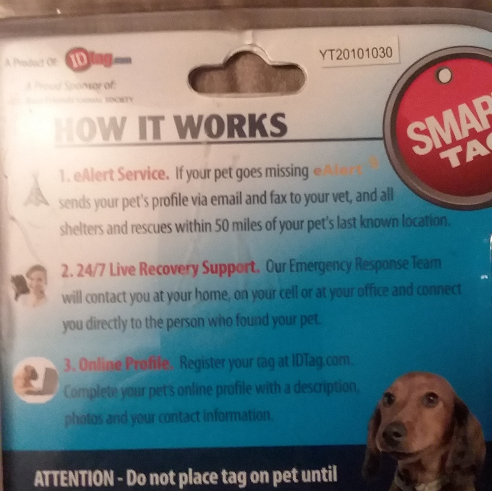 Smart Tag Pet ID - As Seen On Tv - Picture 2 of 2